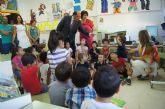 El Consejero de Educación y la Alcaldesa visitan el Colegio de San José