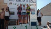 La corredora de la A. D. Peña Las Nueve Subcampeona del Campeonato Regional de Bike Maratn de la Regin de Murcia
