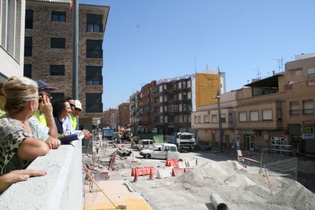 La Consejería de Fomento destinará 100.000 euros a los trabajos de control y seguridad de la renovación del barrio lorquino de Alfonso X - 1, Foto 1