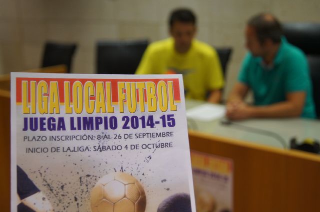 La Liga Local de Fútbol Juega limpio 2014/15 comenzará el 4 de octubre, Foto 1