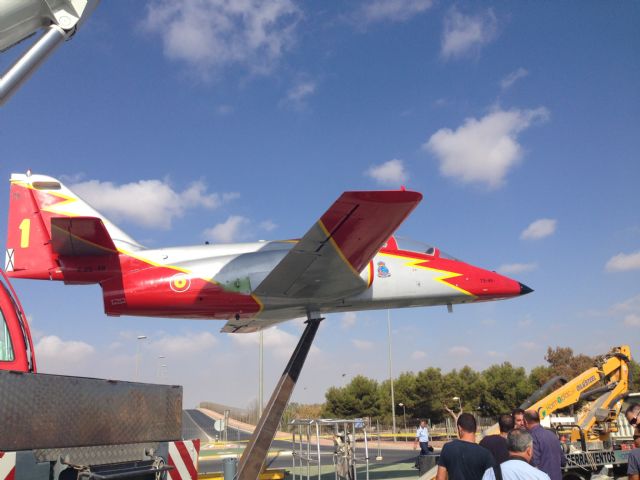 La Academia General del Aire cede un avión a Torre-Pacheco - 1, Foto 1