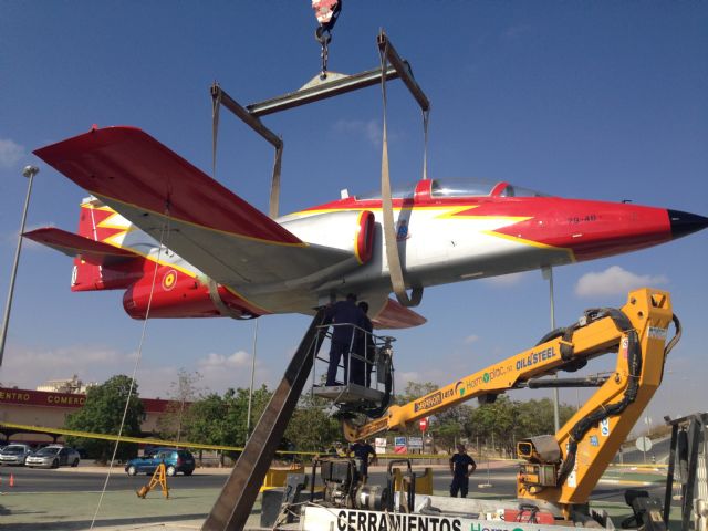 La Academia General del Aire cede un avión a Torre-Pacheco - 2, Foto 2