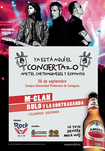 Cerca de 2.000 cartageneros ya tienen su invitación para el Conciertazo Amstel Carthagineses y Romanos del próximo 26 de septiembre - 2, Foto 2