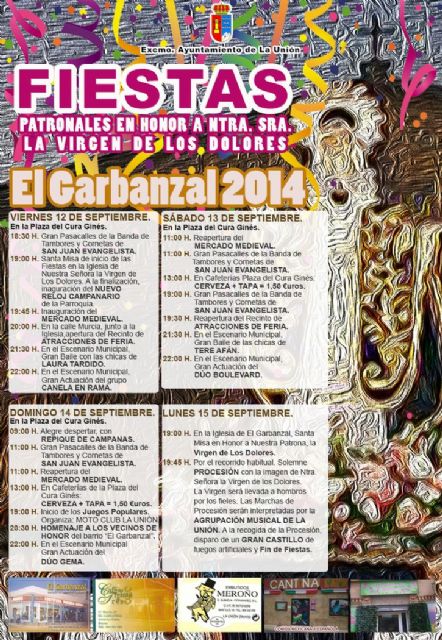 Mañana empiezan las fiestas de el Garbanzal 2014 - 1, Foto 1