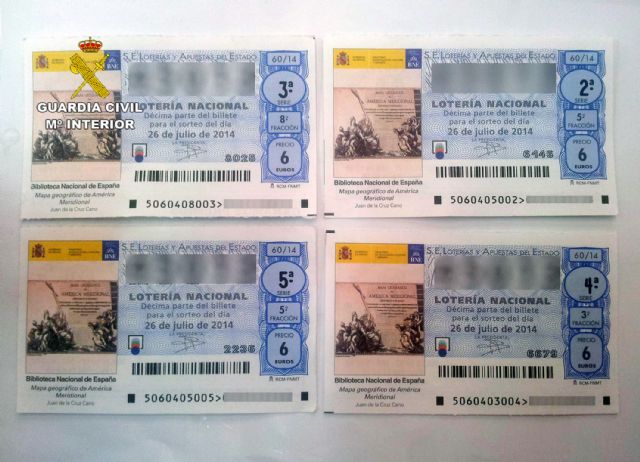 La Guardia Civil detiene a dos mujeres por el hurto al descuido de cuatro décimos de lotería premiados - 1, Foto 1
