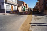 El Servicio Municipal de Aguas acomete obras de restitucin en un tramo de la tubera de saneamiento en la Calle San Antonio