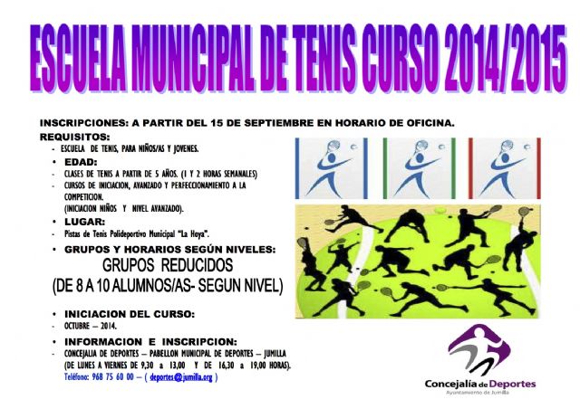 La Concejalía de Deportes abre el plazo de matrícula para las Escuelas Municipales y gimnasia de mantenimiento - 2, Foto 2