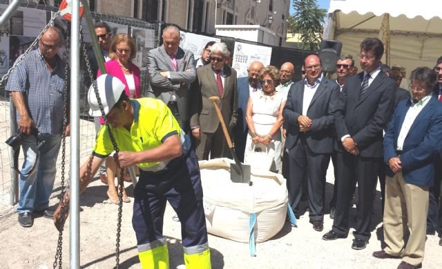 Comienza la construcción de la Fundación Santo Domingo y futura Casa del Paso Blanco de Lorca - 1, Foto 1