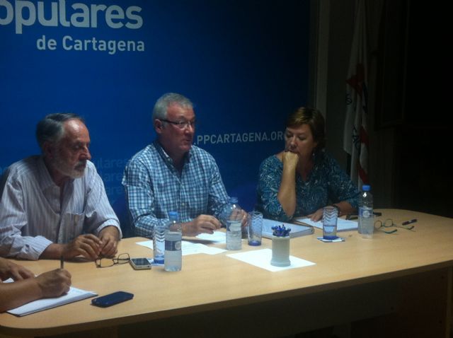 Valcárcel dice en Cartagena que ahora es el momento de hablar de ideas no de personas - 1, Foto 1