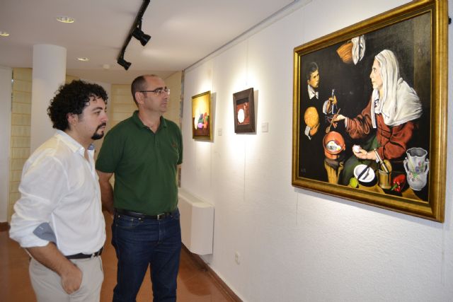 El artista cartagenero Alberto Mateos expone en la Casa de Cultura Francisco Rabal de Águilas - 1, Foto 1
