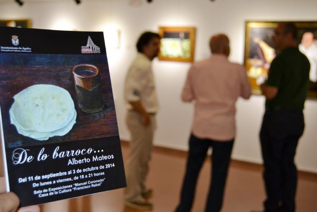 El artista cartagenero Alberto Mateos expone en la Casa de Cultura Francisco Rabal de Águilas - 2, Foto 2