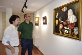 El artista cartagenero Alberto Mateos expone en la Casa de Cultura Francisco Rabal de guilas