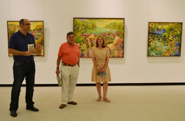 La reputada artista Consuelo Mencheta llena de luz y color el Auditorio de Águilas - 2, Foto 2