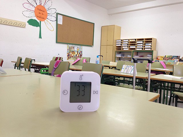 Denuncian que las altas temperaturas impiden el normal desarrollo de la actividad lectiva en los centros escolares