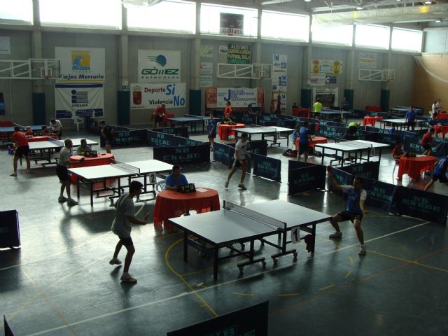 102 participaciones en el Torneo de Tenis de Mesa de los Juegos que ha contado con 4 jugadores de División de Honor - 1, Foto 1