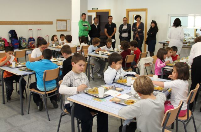 Comienza el servicio de comedor en todos los colegios y guarderías de Puerto Lumbreras con asesoramiento nutricional este curso 2014/15 - 1, Foto 1