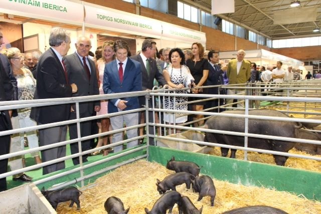 Garre afirma que el Gobierno regional mantiene su apuesta por un sector ganadero fuerte y competitivo - 1, Foto 1