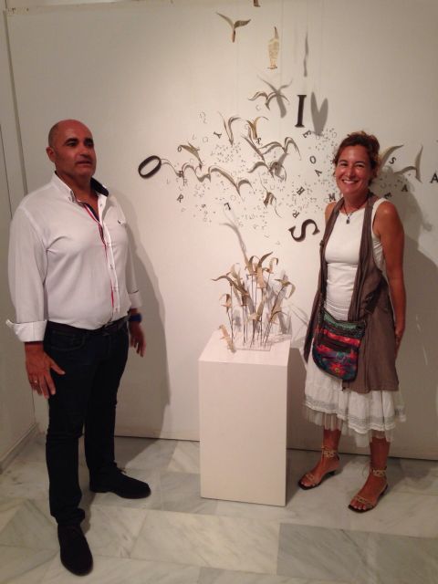 Inaugurada una nueva exposición de nuestra vecina Belén Orta en Murcia - 1, Foto 1