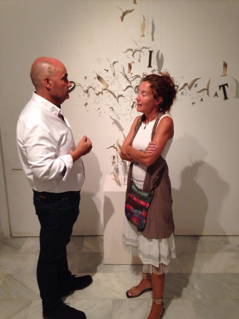 Inaugurada una nueva exposición de nuestra vecina Belén Orta en Murcia - 2, Foto 2