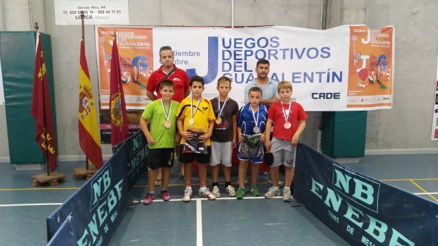 Éxito del tenis de mesa mazarronero en el Open Ciudad de Lorca - 1, Foto 1