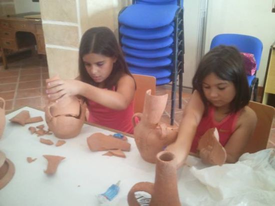 Una veintena de niños y niñas finalizan las actividades infantiles en museos del verano con la realización de un cofre del tesoro - 1, Foto 1