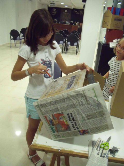 Una veintena de niños y niñas finalizan las actividades infantiles en museos del verano con la realización de un cofre del tesoro - 4, Foto 4
