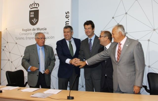 La Consejería de Empresa e Incyde firman un convenio para la celebración de un Congreso Internacional de Viveros de Empresas en Cartagena - 1, Foto 1