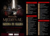 El Mercado Medieval de Molina de Segura se celebra del 19 al 22 de septiembre, coincidiendo con las Fiestas Patronales