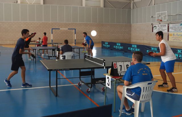 Las Torres de Cotillas estrena su liga de tenis de mesa para aficionados - 1, Foto 1