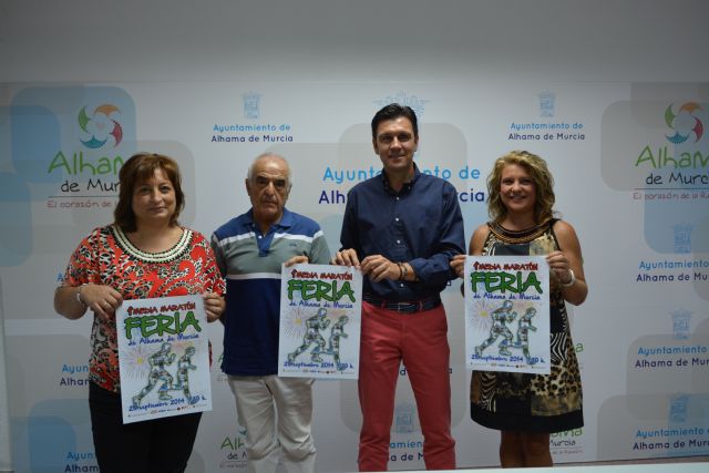 La Primera Media Maratón Feria Alhama de Murcia es presentada oficialmente - 1, Foto 1