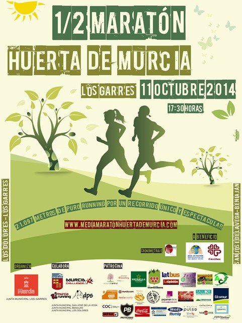 La I Media Maratón Huerta de Murcia tendrá lugar el próximo 11 octubre - 1, Foto 1