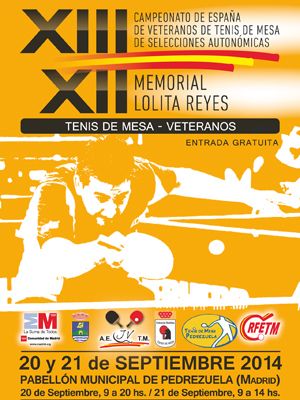Campeonato de España de Selecciones Autonomicas de Veteranos. Tenis de Mesa, Foto 3