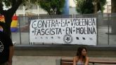 IU-Verdes y Juventudes Comunistas de Molina de Segura protestan contra una agresin fascista