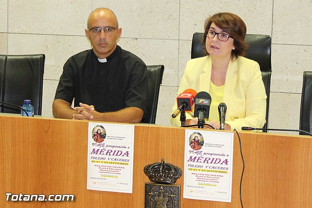 La Fundación La Santa de Totana organiza este próximo fin de semana una peregrinación a la ciudad hermana de Mérida, Foto 1