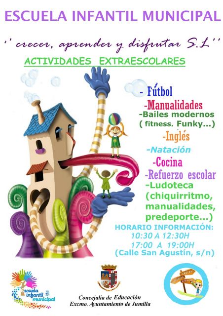La Escuela Infantil Municipal propone una amplia oferta de actividades extraescolares para el curso 2014-2015 - 1, Foto 1