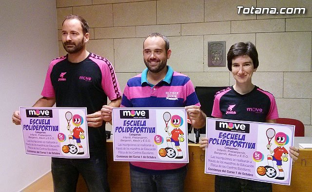 El programa Escuela Polideportiva en los centros escolares de Totana comienza el próximo día 1 de octubre, Foto 1