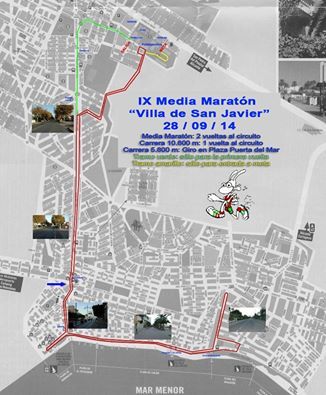 San Javier acoge el próximo domingo 28 de septiembre su novena Media Maratón que coincide con la IIII Carrera Popular de Otoño - 1, Foto 1