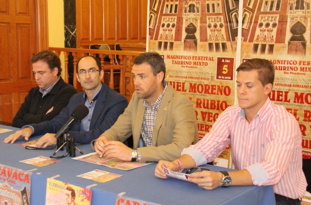 El Rubio, Manuel Moreno, Salvador Vega y Antonio Puerta, en el Festival Taurino de Caravaca - 4, Foto 4