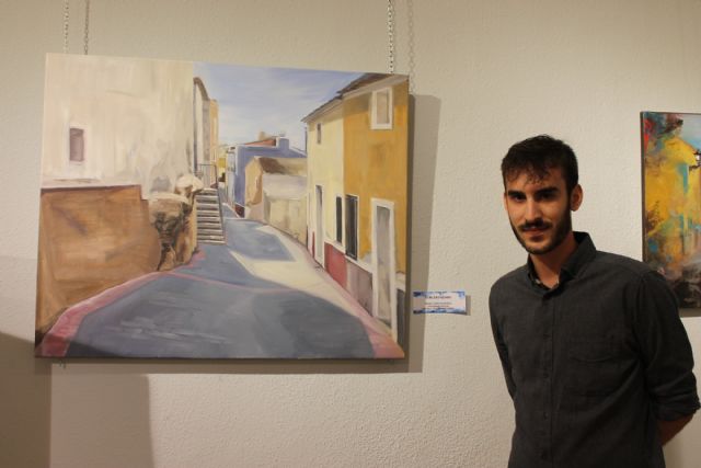 Ya se puede visitar la exposición de artistas locales y paisajes y rincones de Bullas en la Casa de Cultura - 4, Foto 4