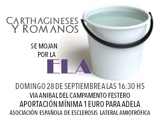 Los Carthagineses y Romanos se mojarán por la ELA - 1, Foto 1