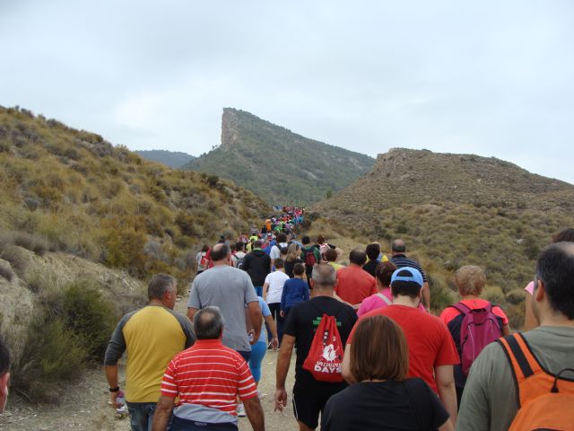 340 personas ascienden hasta el Cejo con la Ruta Senderista de los Juegos Deportivos del Guadalentín - 1, Foto 1
