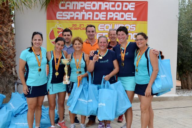 Los mejores jugadores veteranos de pádel se dan cita en el Campeonato de España celebrado en Águilas - 1, Foto 1