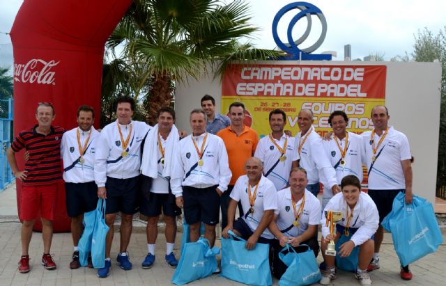 Los mejores jugadores veteranos de pádel se dan cita en el Campeonato de España celebrado en Águilas - 2, Foto 2