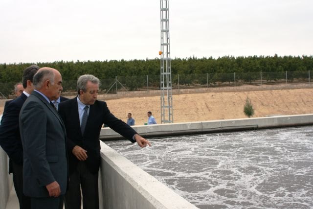 Garre resalta que la depuradora de Alguazas culmina la red regional que permite a todos nuestros municipios reutilizar sus aguas - 2, Foto 2