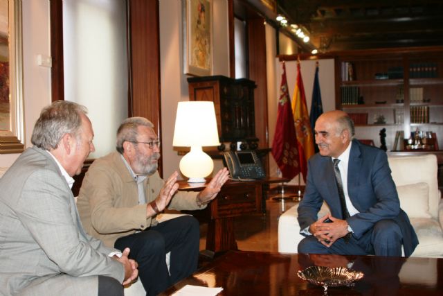 Garre recibe al secretario general confederal de UGT y al secretario general regional - 2, Foto 2