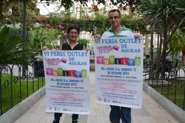 Todo listo para la VI Feria Outlet del Comercio y los Servicios de Águilas 'Mercachollo 2014' - 1, Foto 1