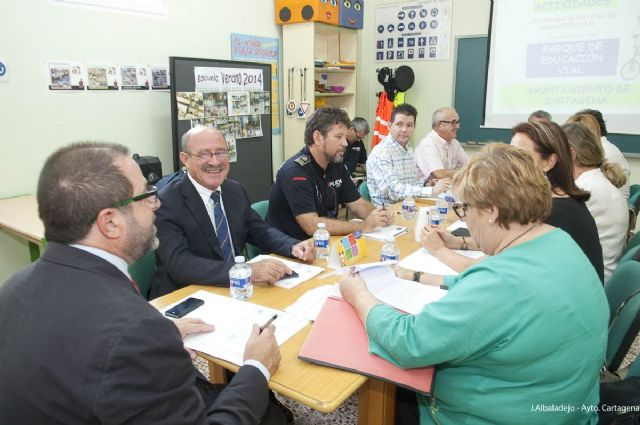 Los escolares vuelven al aula de Educación Vial - 1, Foto 1