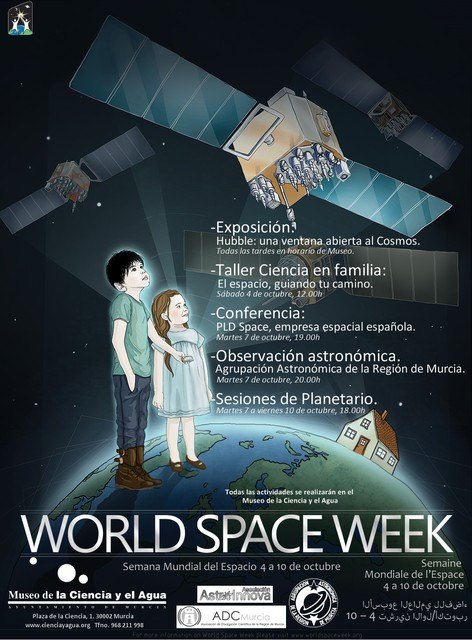La Semana Mundial del Espacio llega al Museo de la Ciencia y el Agua de Murcia - 1, Foto 1