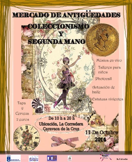 El paseo de La Corredera acoge el primer Mercado de Antigüedades, Coleccionismo y Segunda Mano - 1, Foto 1