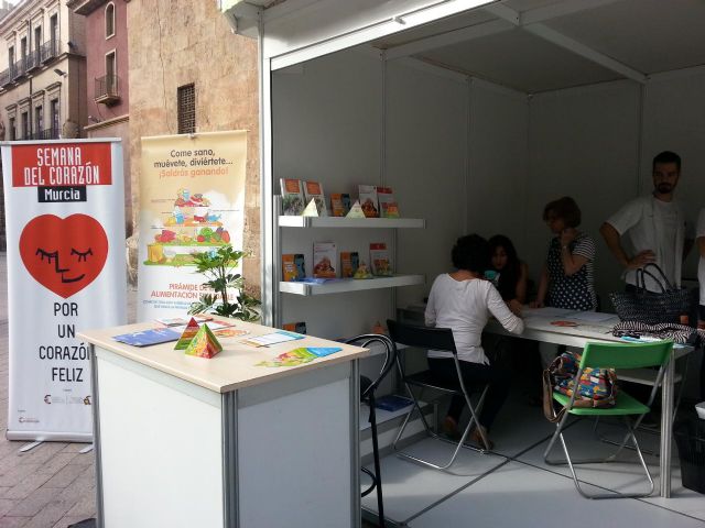 Santo Domingo acoge la caseta de la Semana del Corazón 2014 - 1, Foto 1